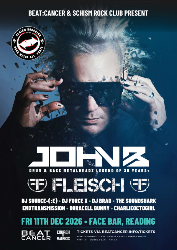 Beat:Cancer & Schism Rock Club ft John B & FLEISCH